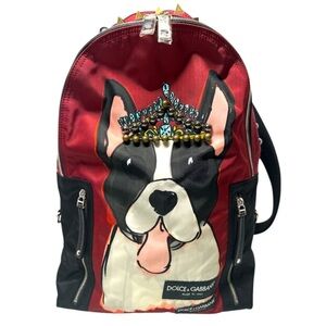 Dolce & Gabbana Vulcano Stuffed Dog Backpack